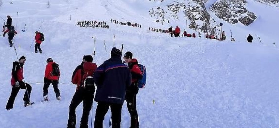 Foto tratta da Facebook Sale a cinque il numero delle vittime della valanga in Tirolo